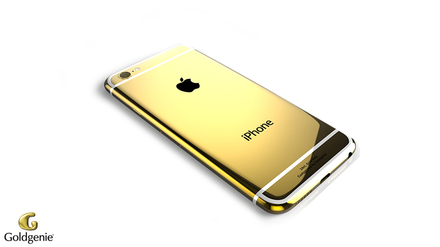 24ct. Gold iPhone 6 Elite, Click on image to place your bid now!