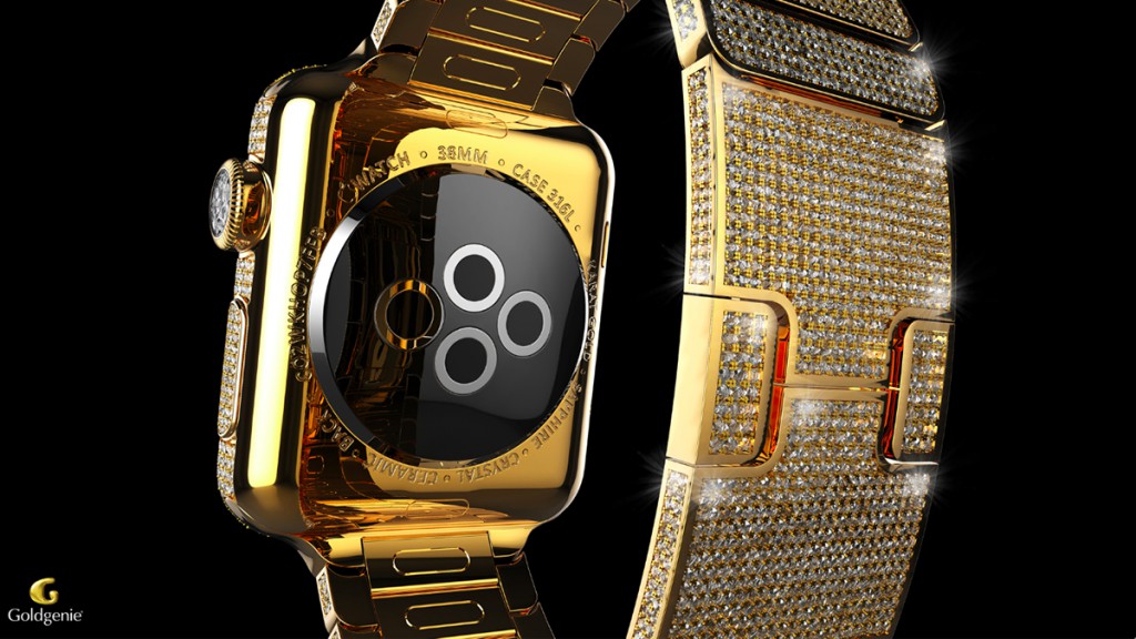 18k Gold Apple Watch Diamond Ecstasy 1024x576 Goldgenie 18k Gold Apple Watch Diamond Ecstasy Could Save you Time...