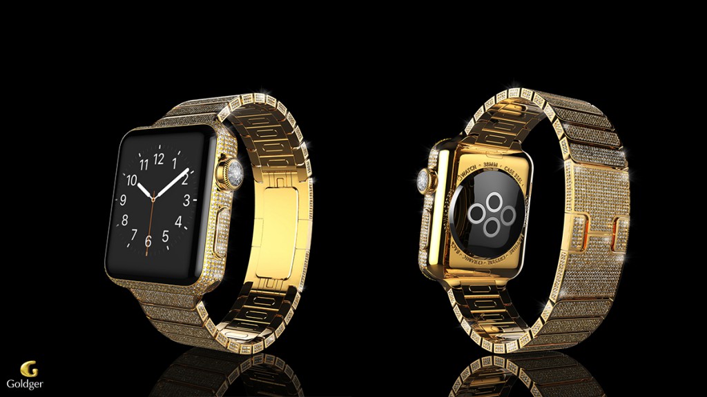 18k Gold Diamond Apple Watch Diamond Ecstasy 2 1024x576 Goldgenie 18k Gold Apple Watch Diamond Ecstasy Could Save you Time...