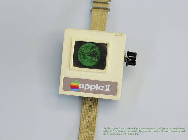 Apple II Watch, Image Source: Instructables.com