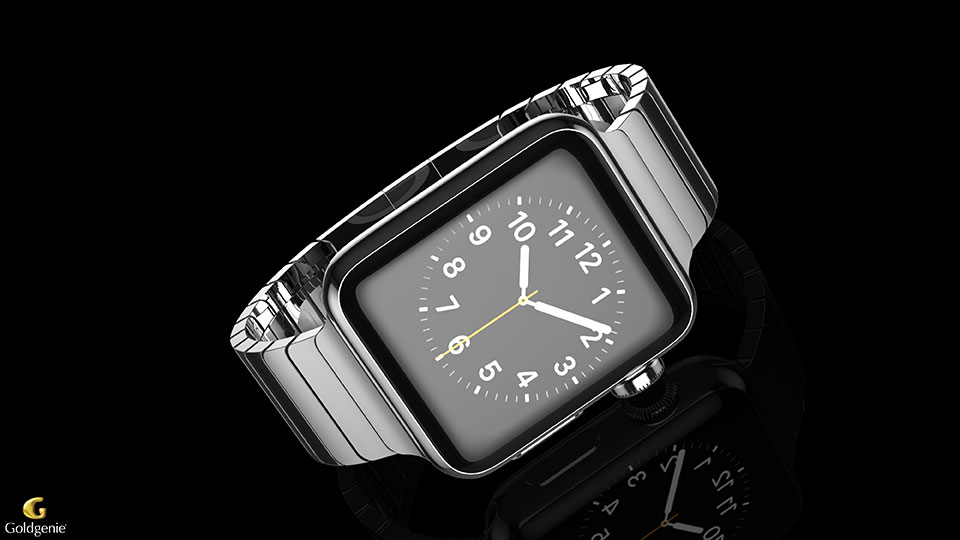 Platinum Plated Apple Watch