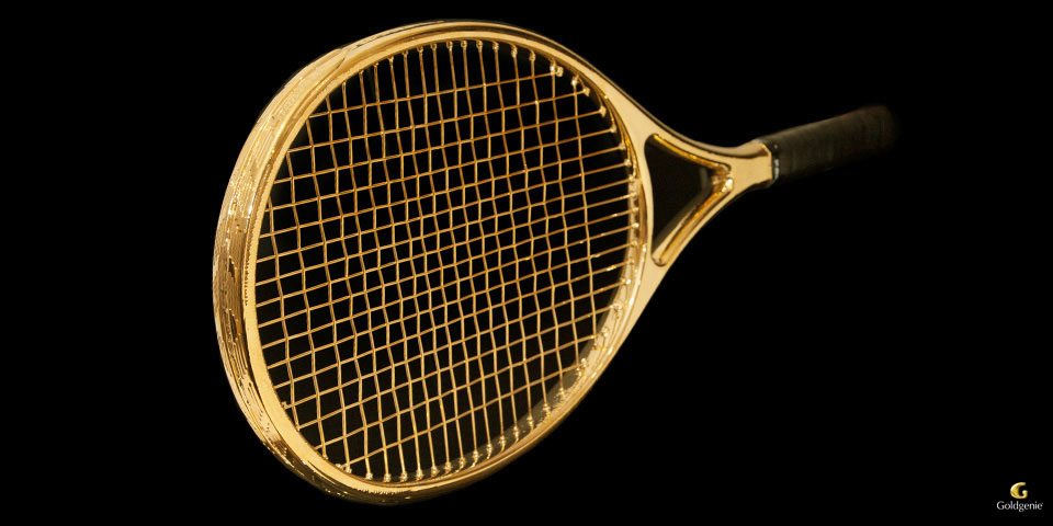 luxury tennis racquet