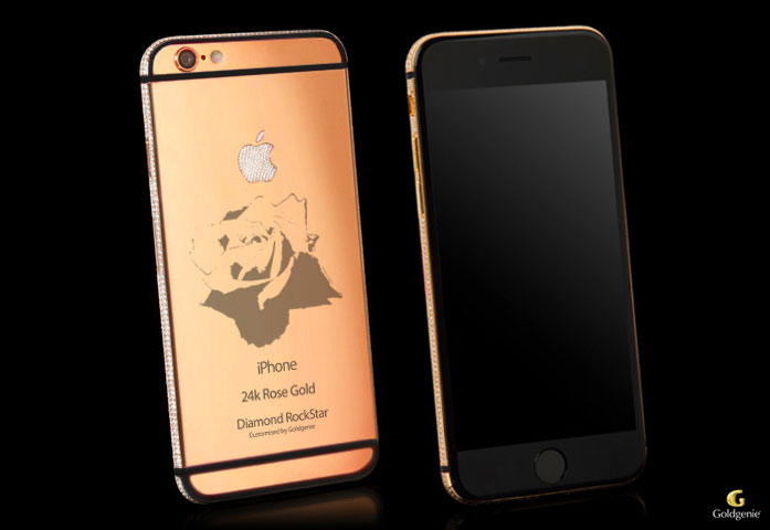Rose Gold Rose Diamond RockStar iPhone6s Taking a Rosy View of the iPhone 6s