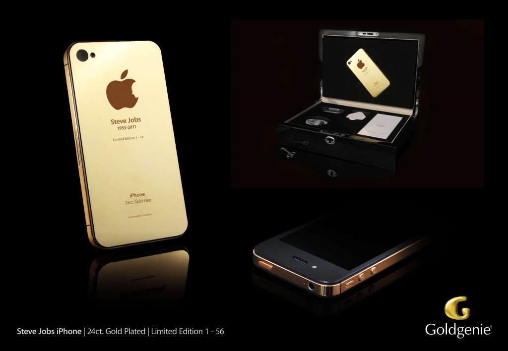 Steve Jobs Gold iPhone Group