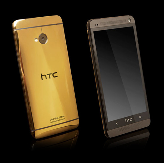 24 CT Gold HTC One 