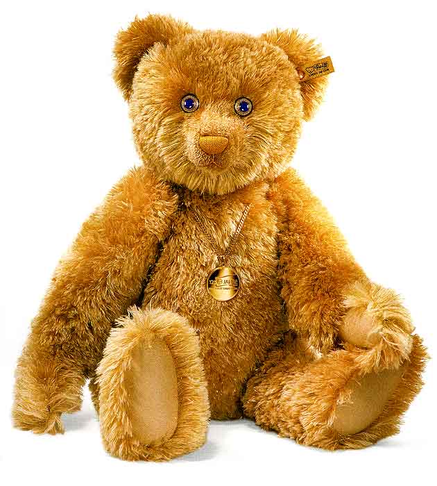 The World's Most Expensive Teddy: 125 Carat Bear from Steiff. Only 125 of  the collectible edition bears were produced, m…