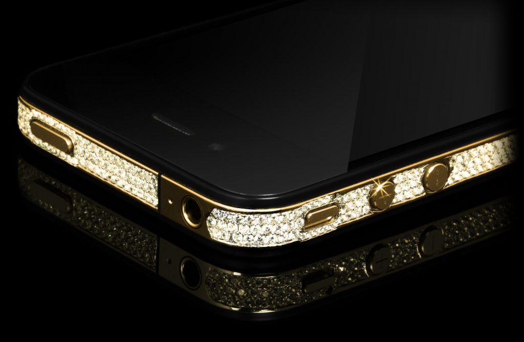 iPhone 4 Swarovski Crystal Bezel