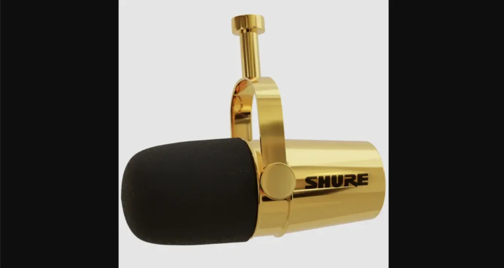 24K Gold SHURE MV57