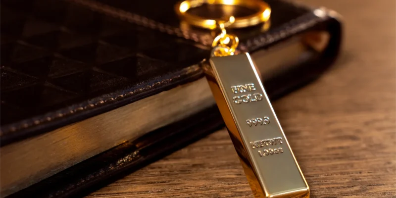 24k Gold Bullion Key Rings