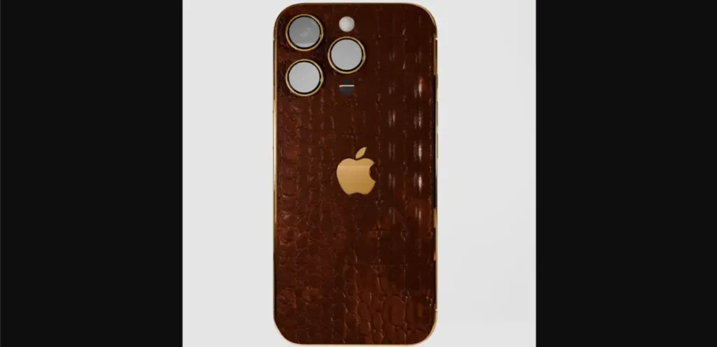 Gold Croc Elite iPhone 16