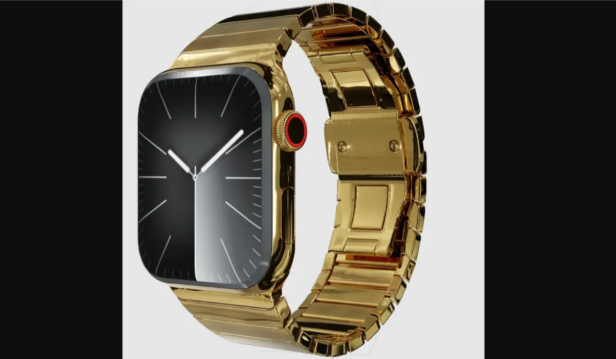 24K Gold Apple Watch 10