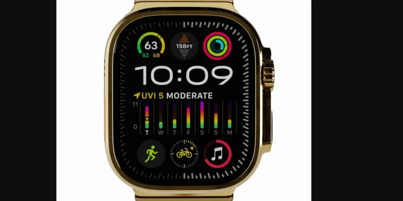 Gold Apple Watch Ultra 2