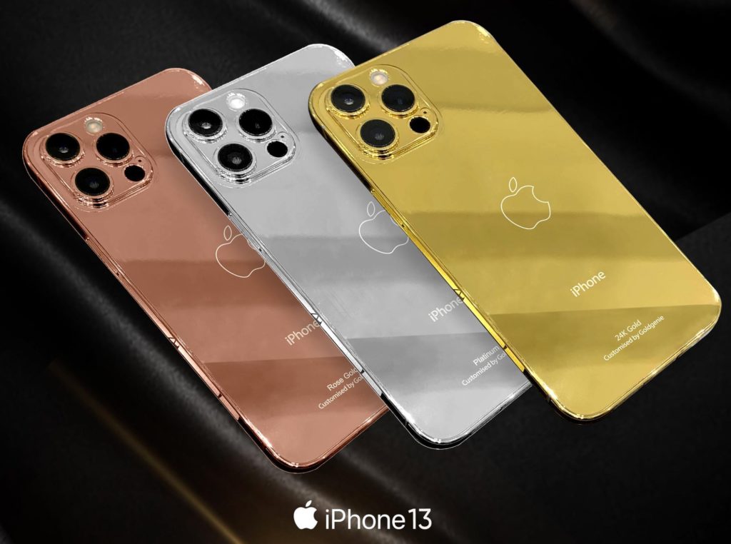 Goldgenie’s Limited Edition Custom Gold iPhone 13s