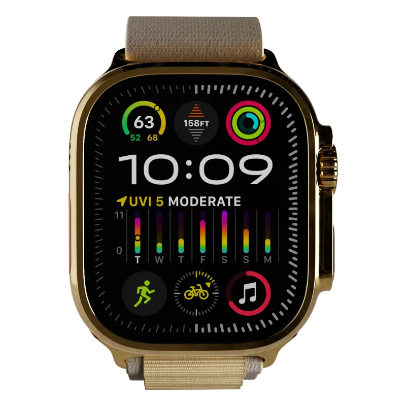 Gold Apple Watch Ultra 2