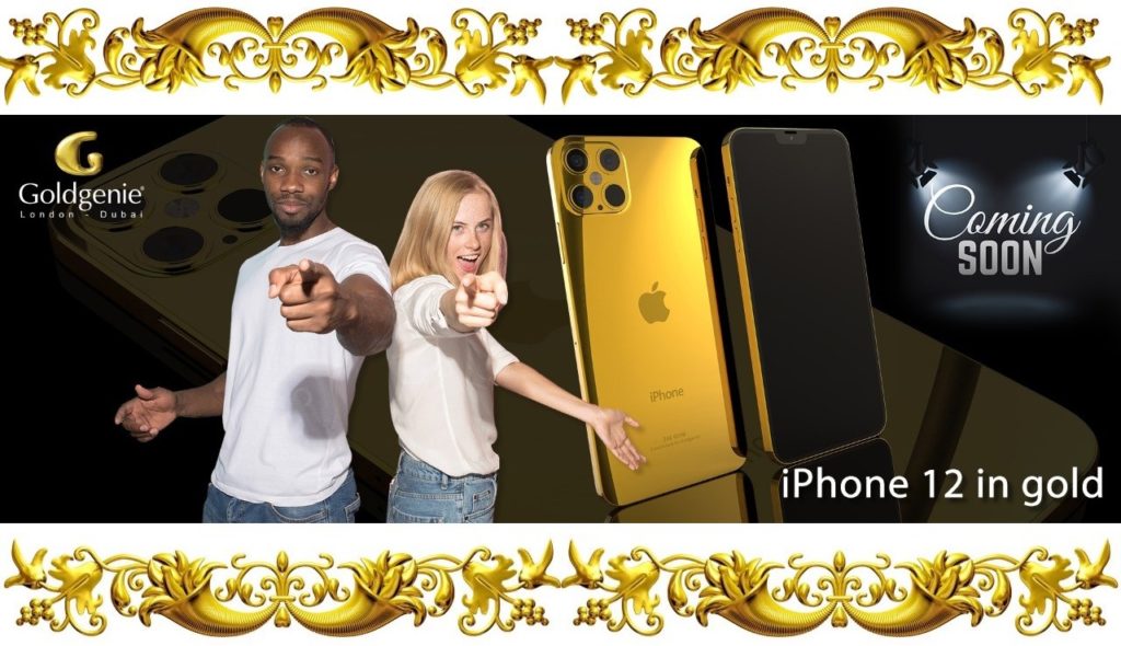 iPhone 12 Pro 24k Gold