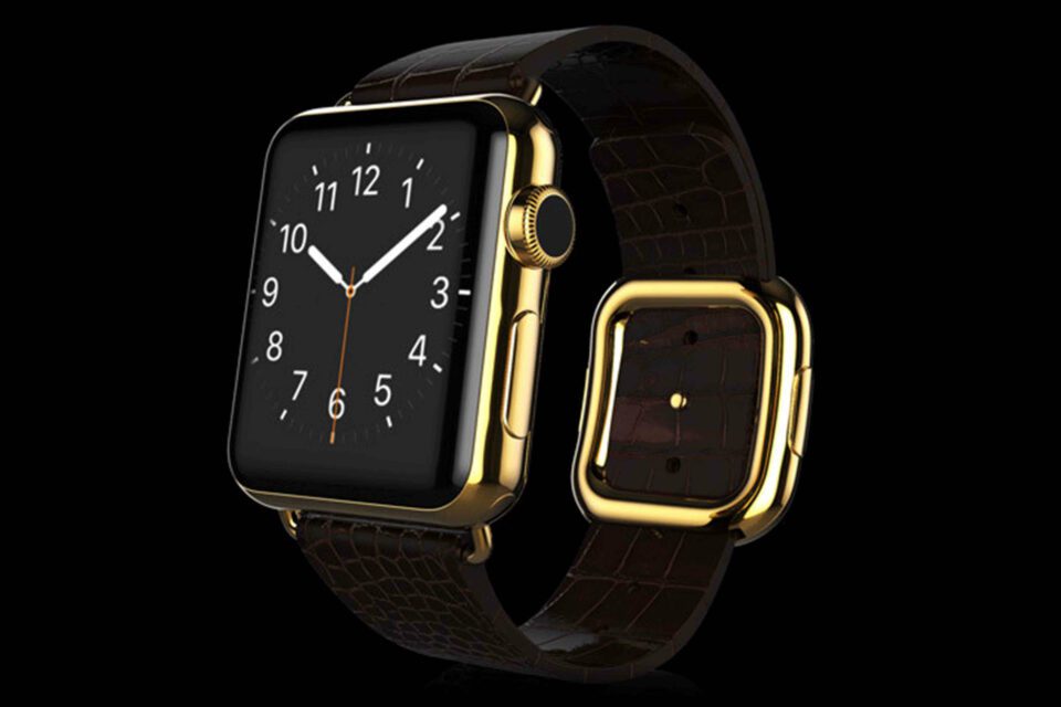 Gold Apple Watch 5 Elite Exotic | Goldgenie International