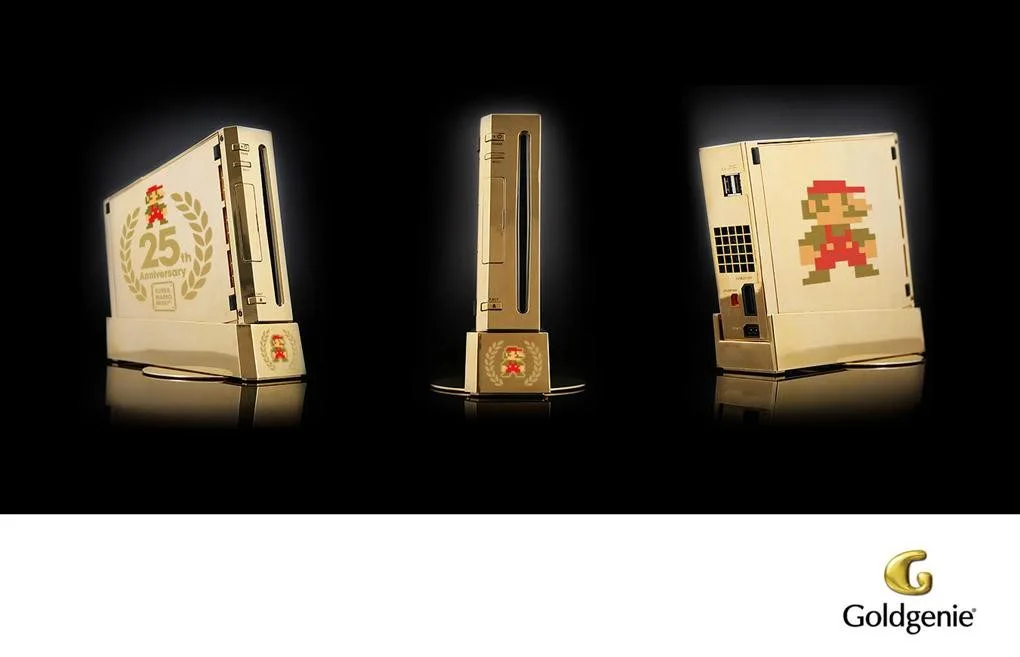 2010 – Gold Nintendo Wii - Goldgenie