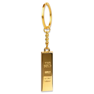 Gold Bullion Key Ring