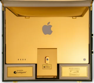 24K Gold M3 iMac 24 inch 4.5k close up