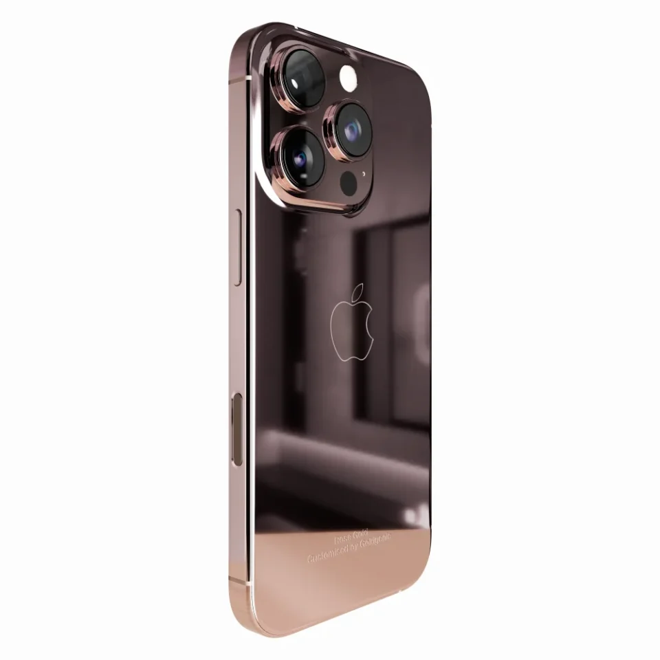 Luxury Rose Gold iPhone 16 Pro & Pro Max New