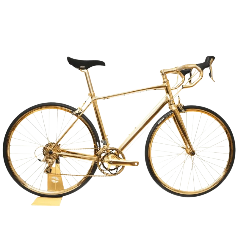 24K Gold Mens Racing Bike