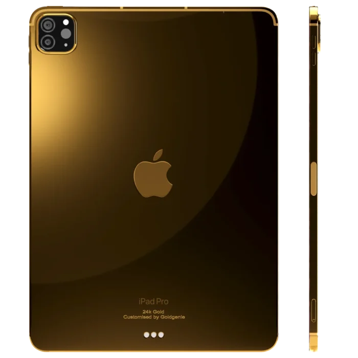 24K Gold iPad Pro WiFi Cellular back