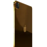 24K Gold iPad Pro WiFi Cellular side