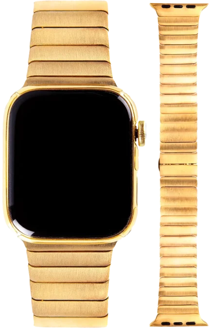24k Gold Apple Watch Elite Strap