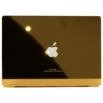 24k Gold MacBook Pro 14 inch Diamond Logo