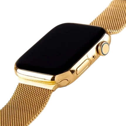 24k Gold Milanese Apple Watch Strap 1 430x430