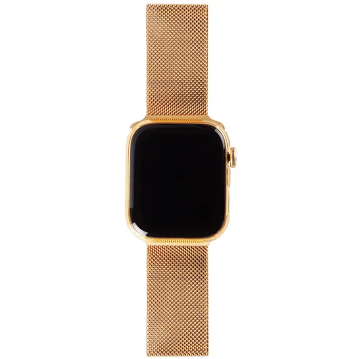 24k Gold Milanese Apple Watch Strap 2