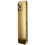 24k Gold Rose Gold Platinum iPhone 15 ProPro Max VS1 Diamond Bezel Logo