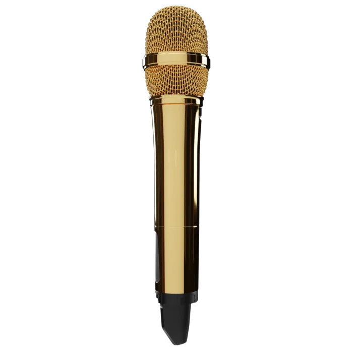 24k Gold Sennheiser EW 100 G4 935 S side view