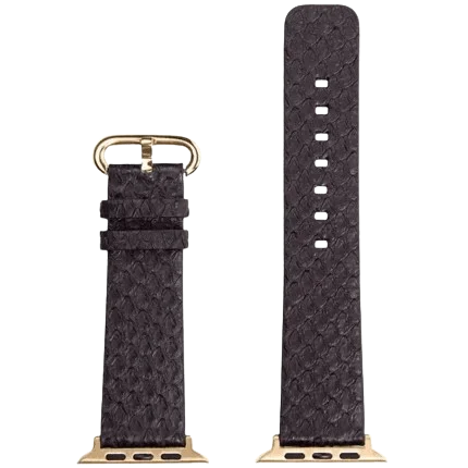 Black Python Apple Watch 9 Strap 430x430