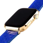 Blue Python Apple Watch 9 Strap Side