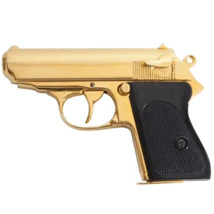 Gold James Bond 007 Gold Walther Pppk Gun