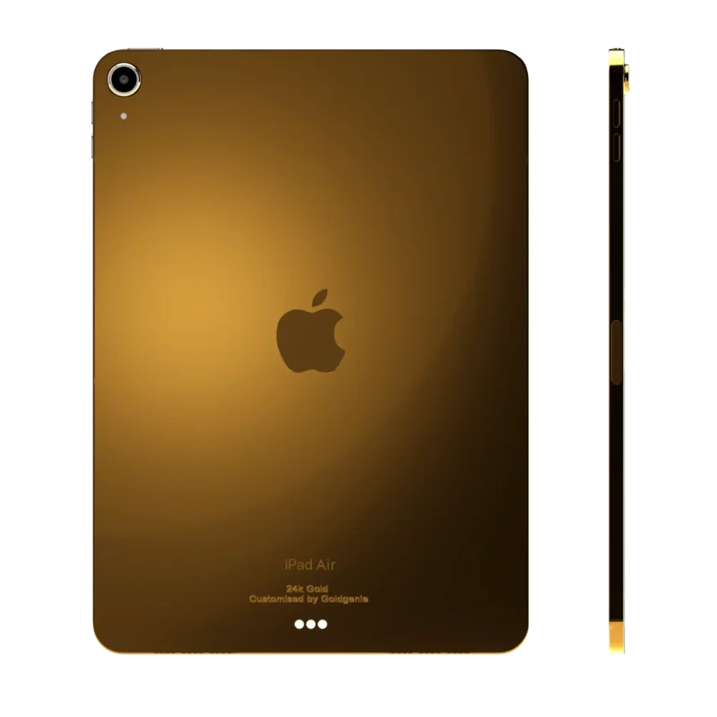 Ipadair gold back