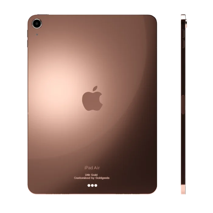 Ipadair rosegold back