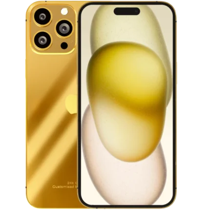 Luxury 24k Gold iPhone 15 Pro & Pro Max