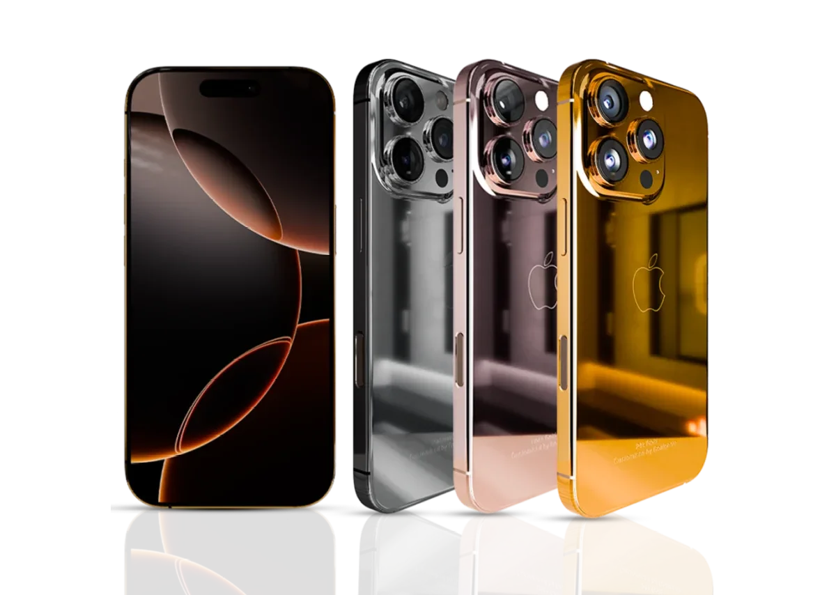 24k Gold Iphone 12 Black And Gold Custom Apple IPhone 12 Pro Max