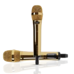 24k Gold Sennheiser Microphone