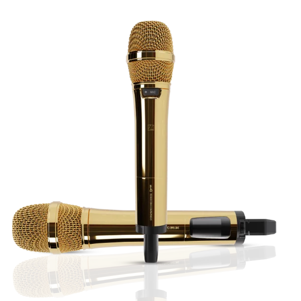 24k Gold Sennheiser Microphone