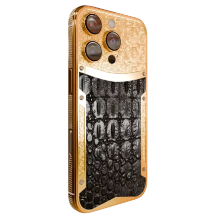 Black Croc Diamond iPhone 16 Pro and Pro Max.webp