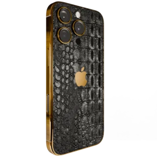 Black Croc Elite iPhone 16 Pro & Pro Max