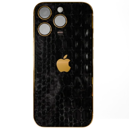 Black Croc Elite iPhone 16 Pro Pro Max back.webp