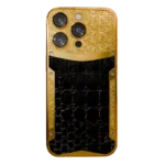 Black Croc Supreme iPhone 16 Pro and Pro Max