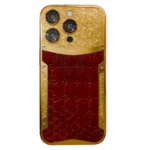 Brown Croc Supreme iPhone 16 Pro and Pro Max