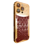 Brown Croc Supreme iPhone 16 Pro and Pro Max side