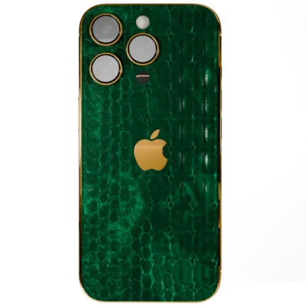 Green Croc Elite iPhone 16 Pro Pro Max back.webp