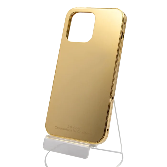 24K Gold Detachable Case for iPhone 16 Pro & Pro Max plan